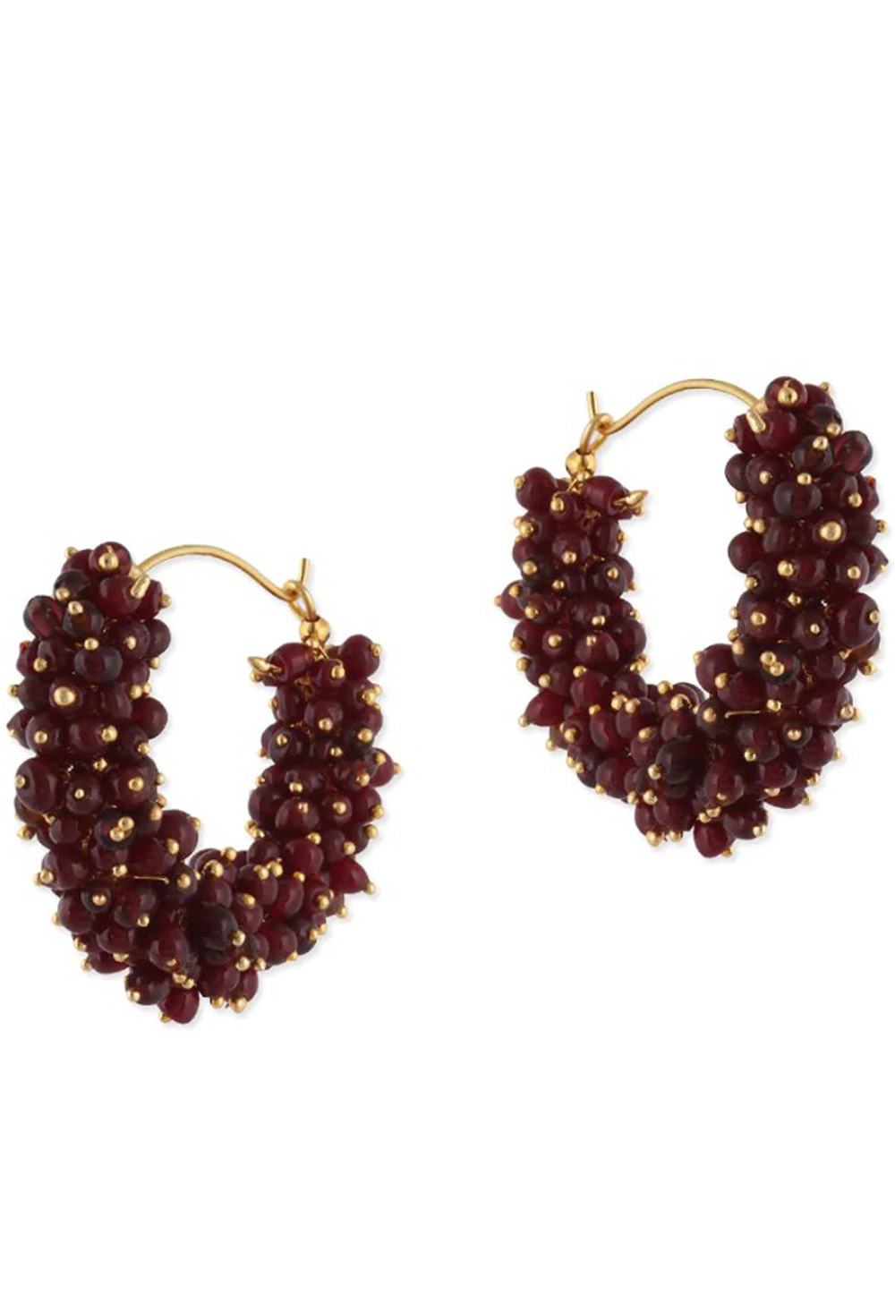 Red Brass Earrings 201116