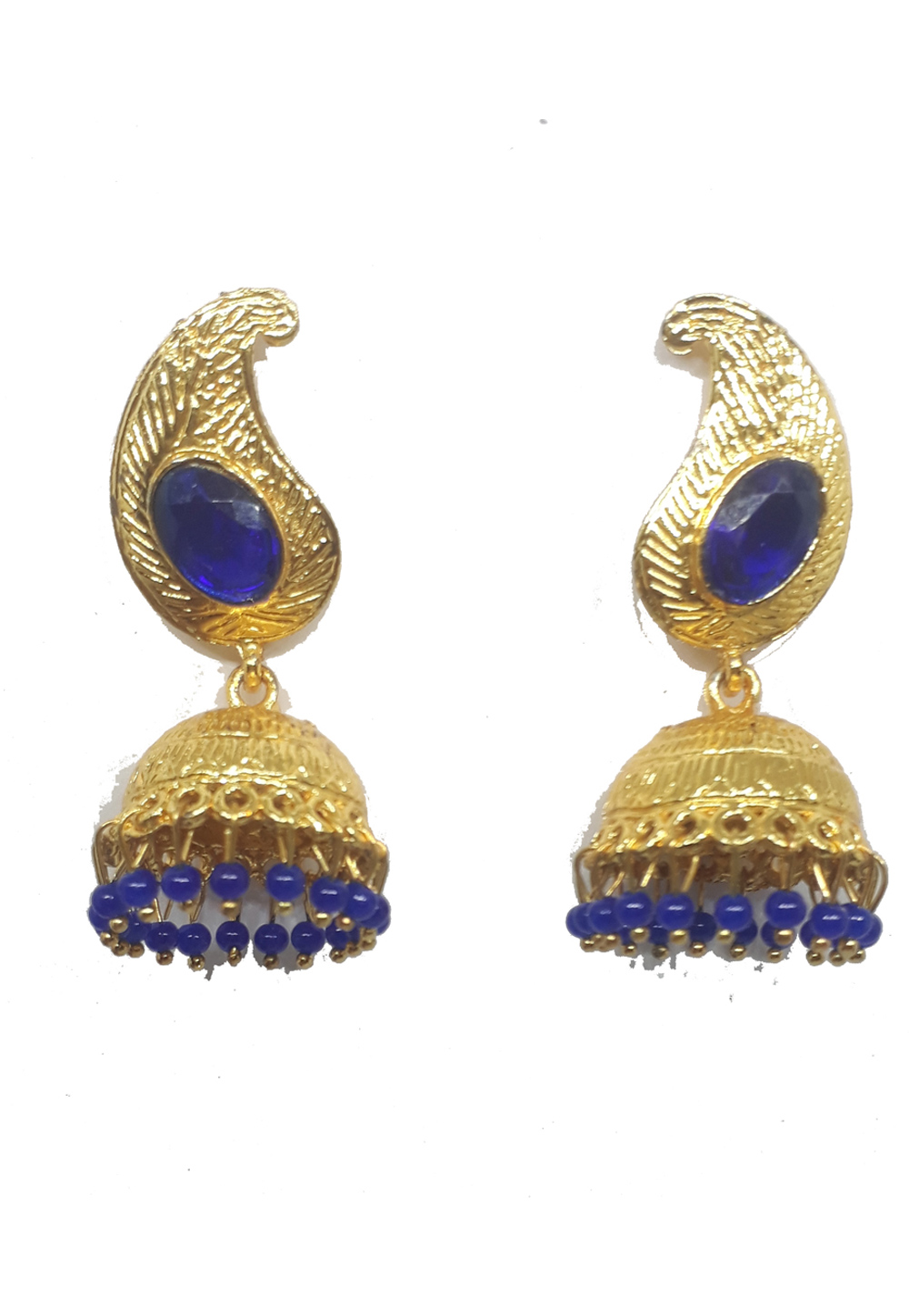 Blue Brass Earrings 202025