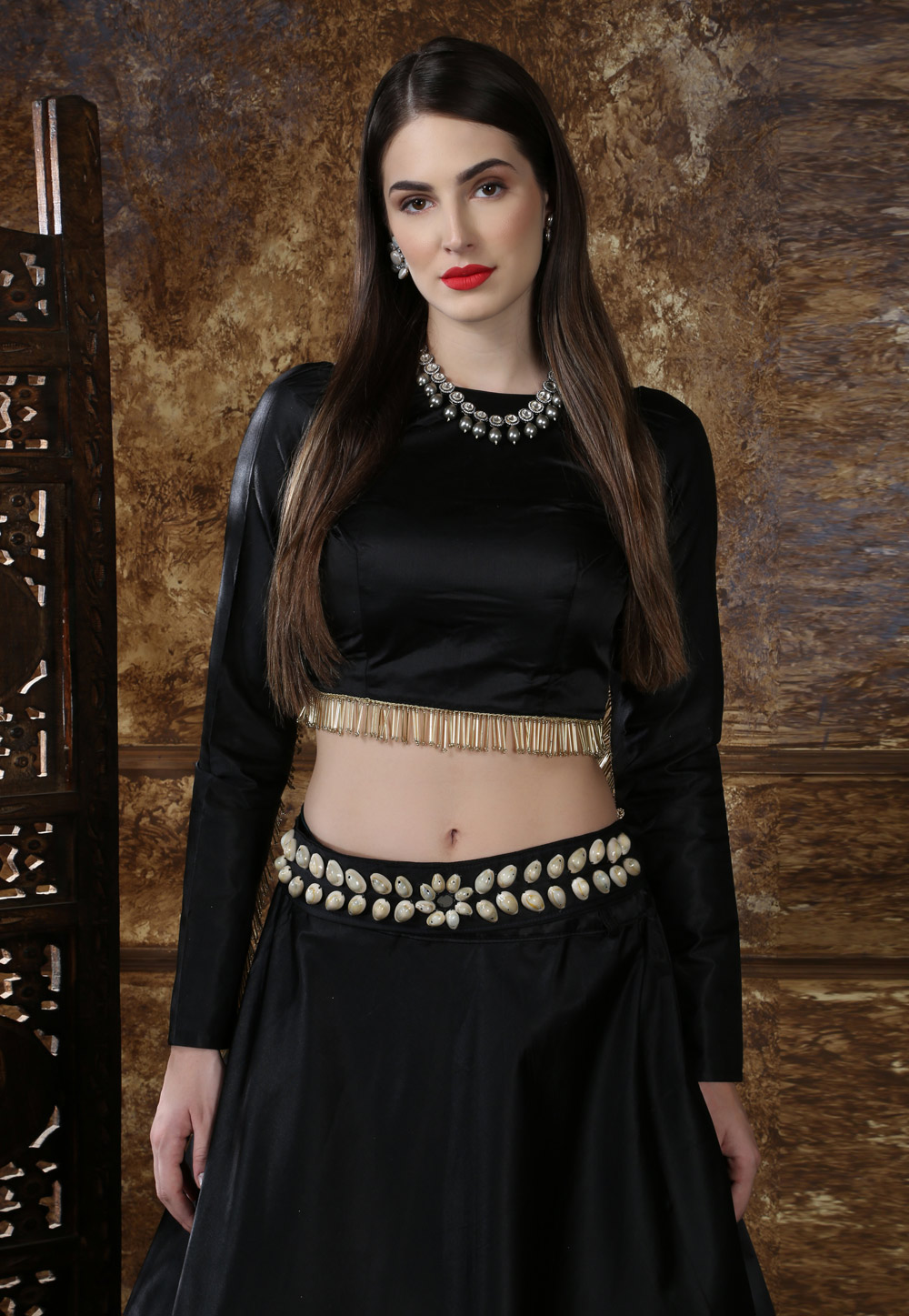 Black Lehenga Set – Aman Takyar