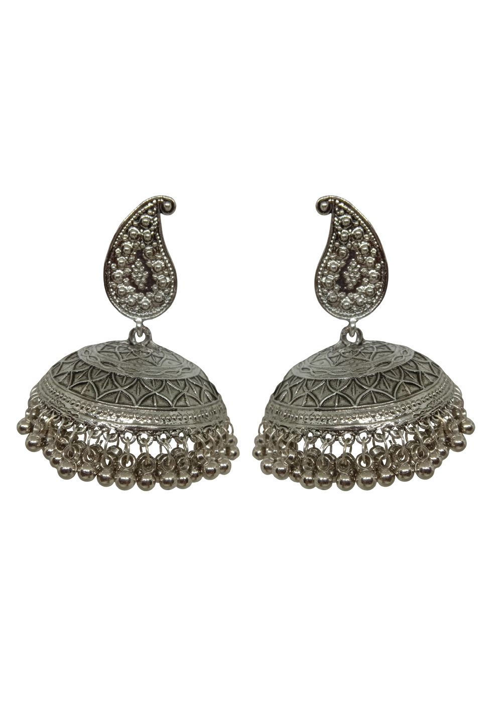 Silver Alloy Austrian Diamond Earrings 232385