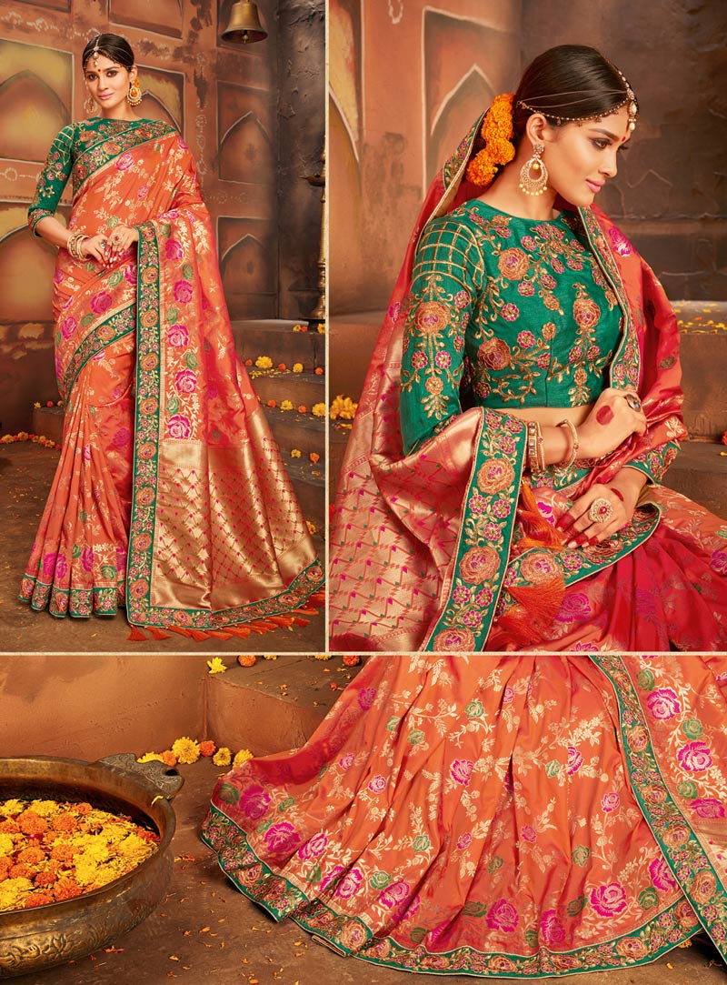 New wedding sarees clearance 2019