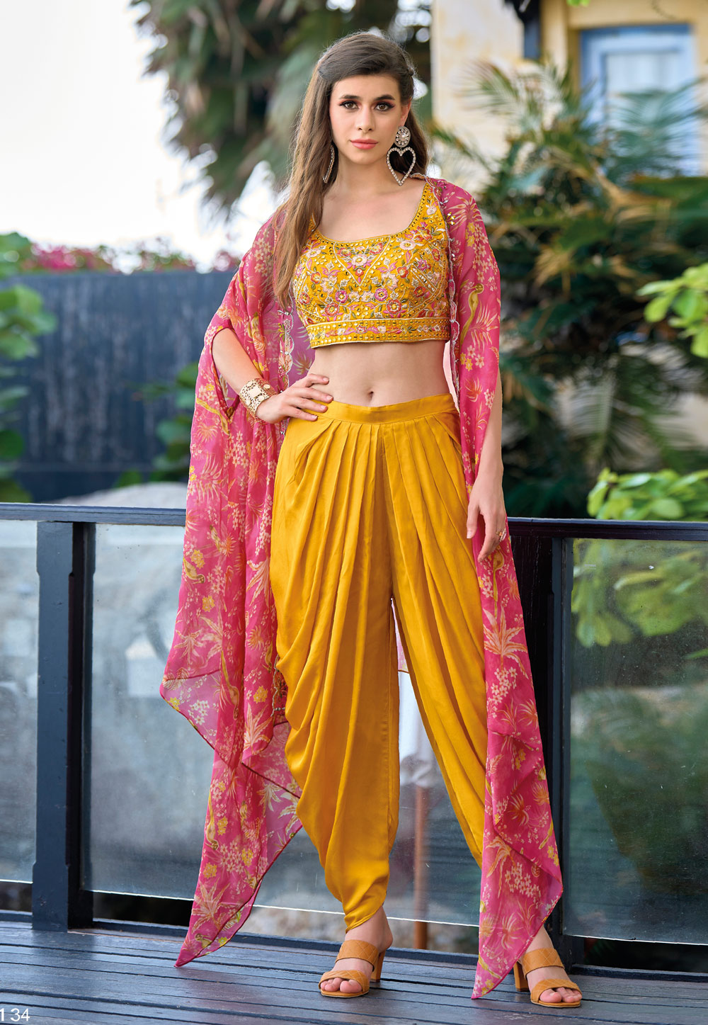 Buy Designer Dhoti Suits Online | Dhoti Style Suits for Ladies