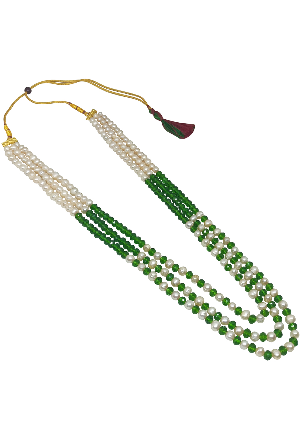 Green Alloy Necklace 269221