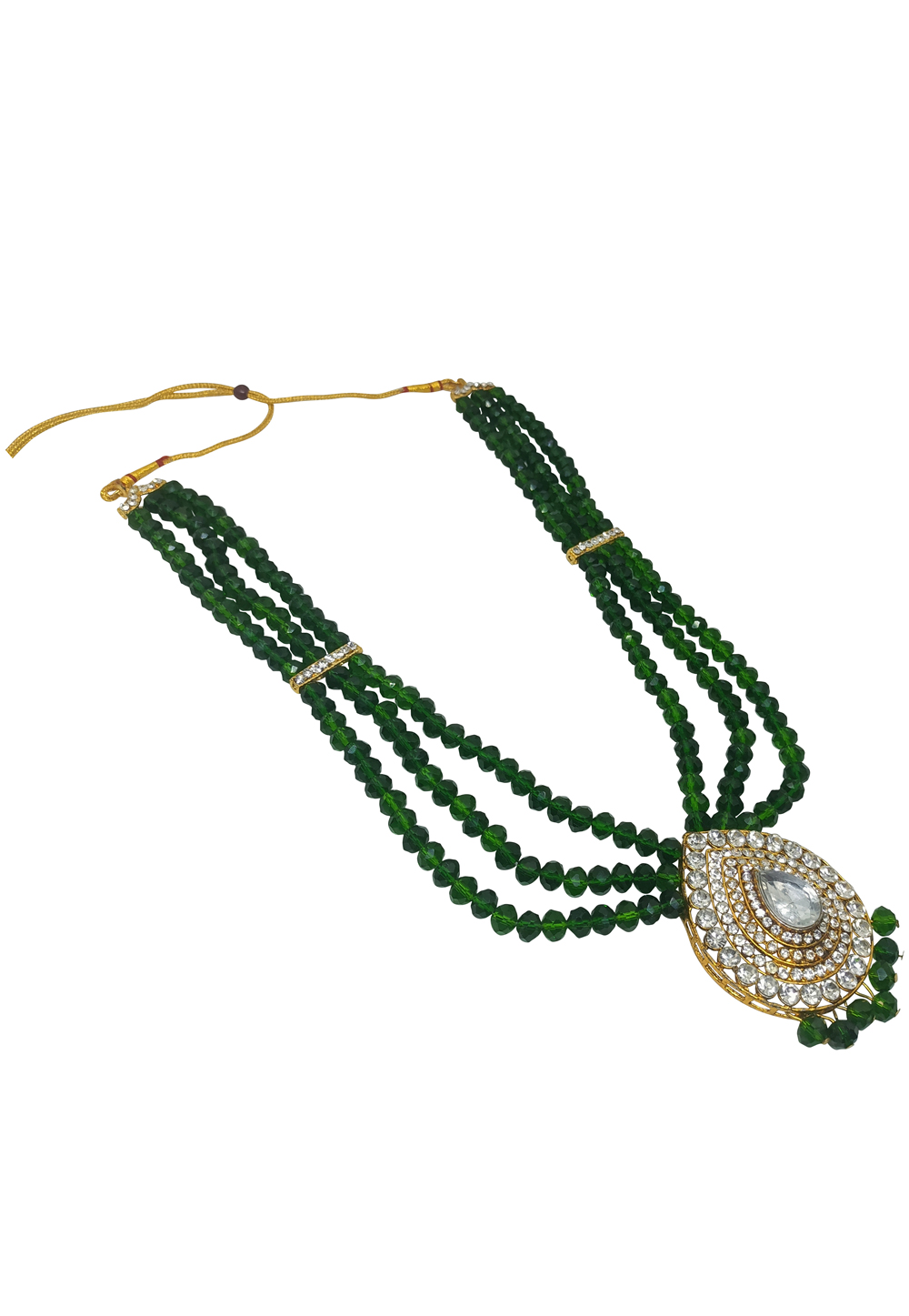 Green Alloy Necklace 269228