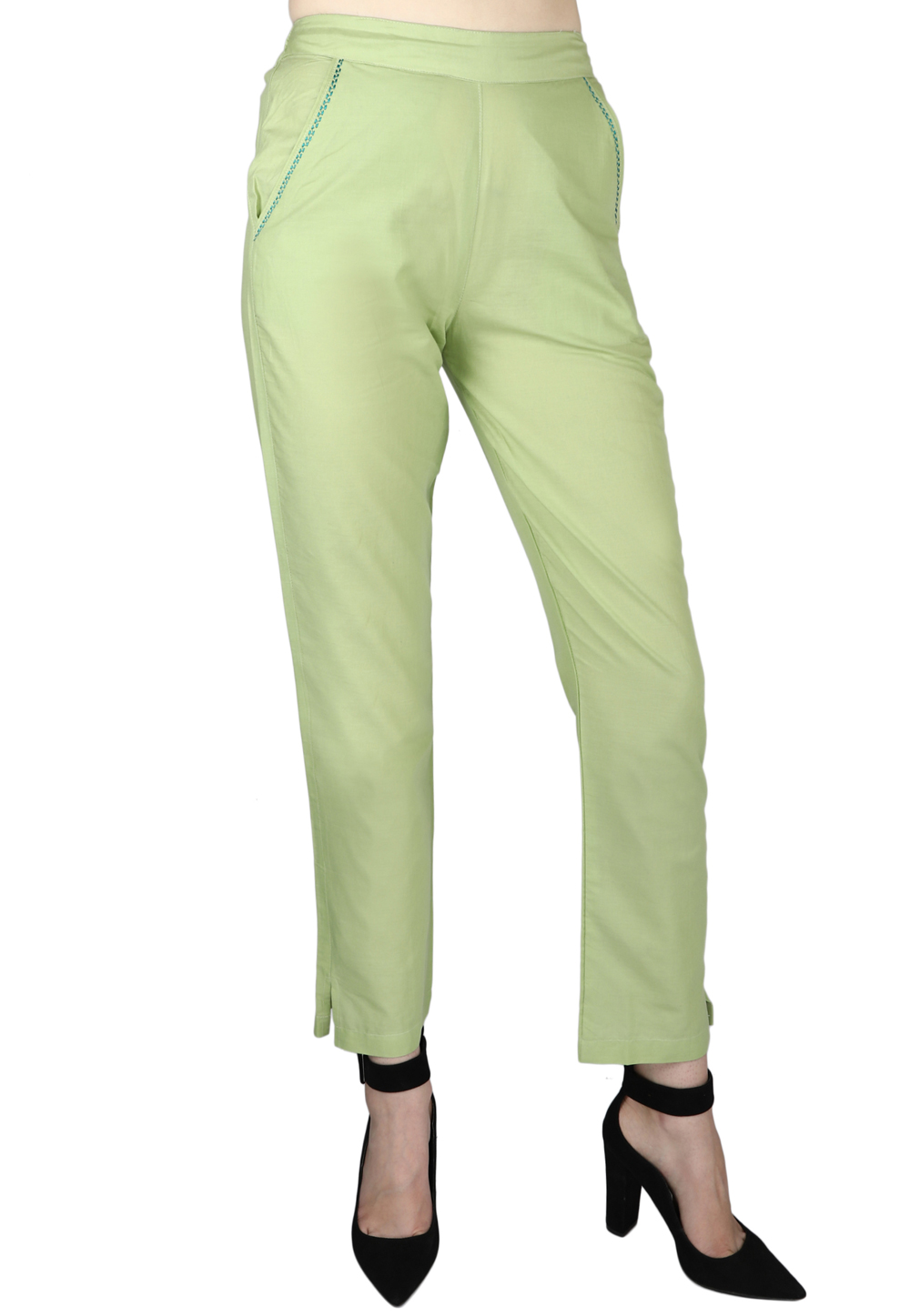 Flared Pants - Pista Green – OurDve