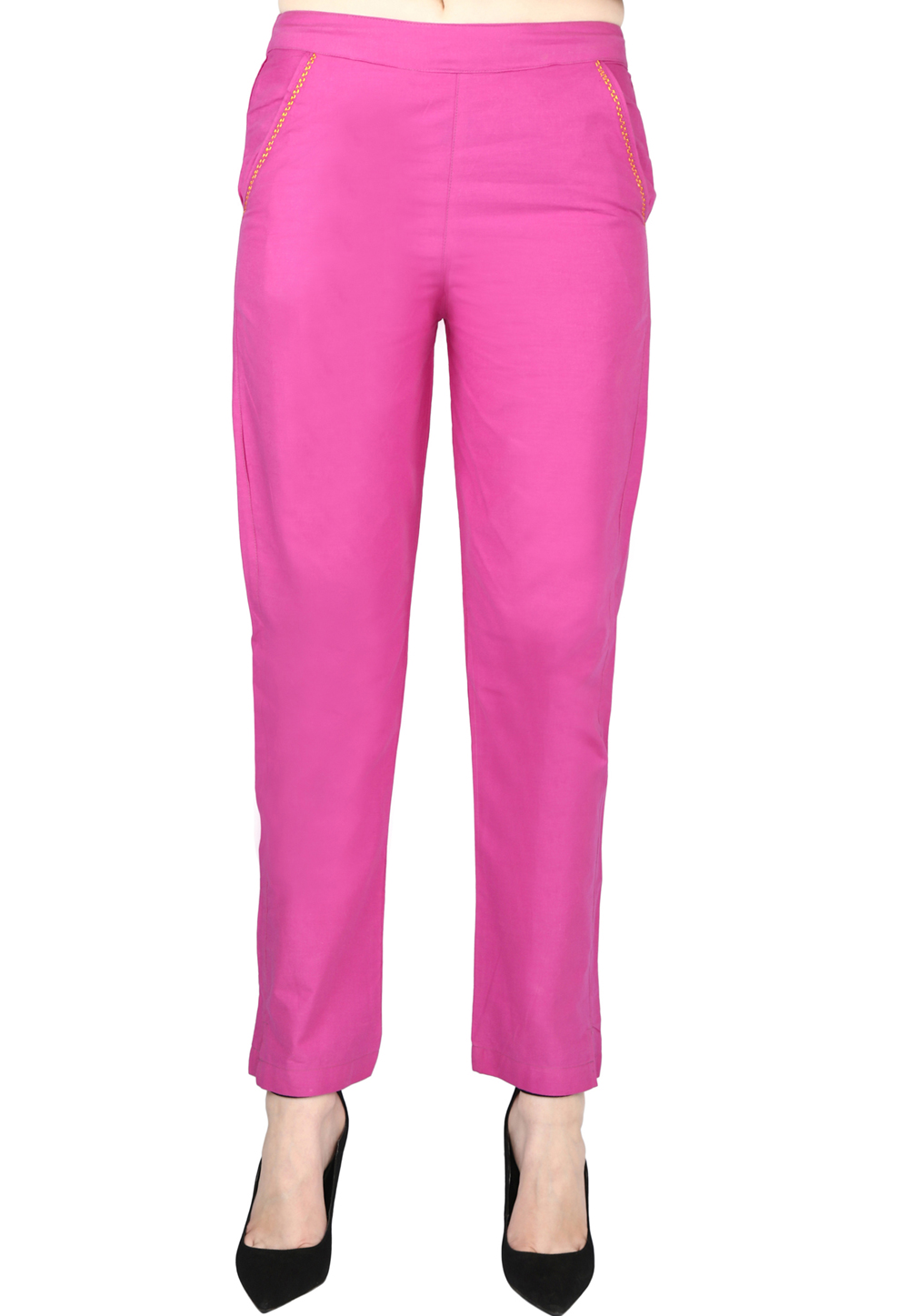 Pink Cotton Pant 171426