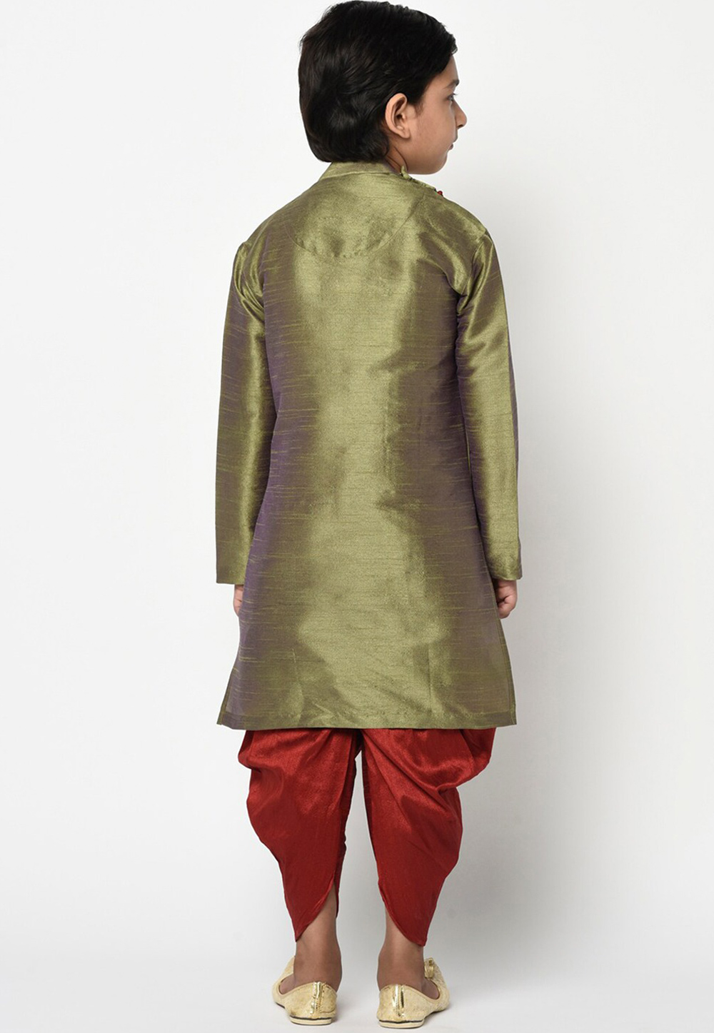 Silk dhoti for clearance kids