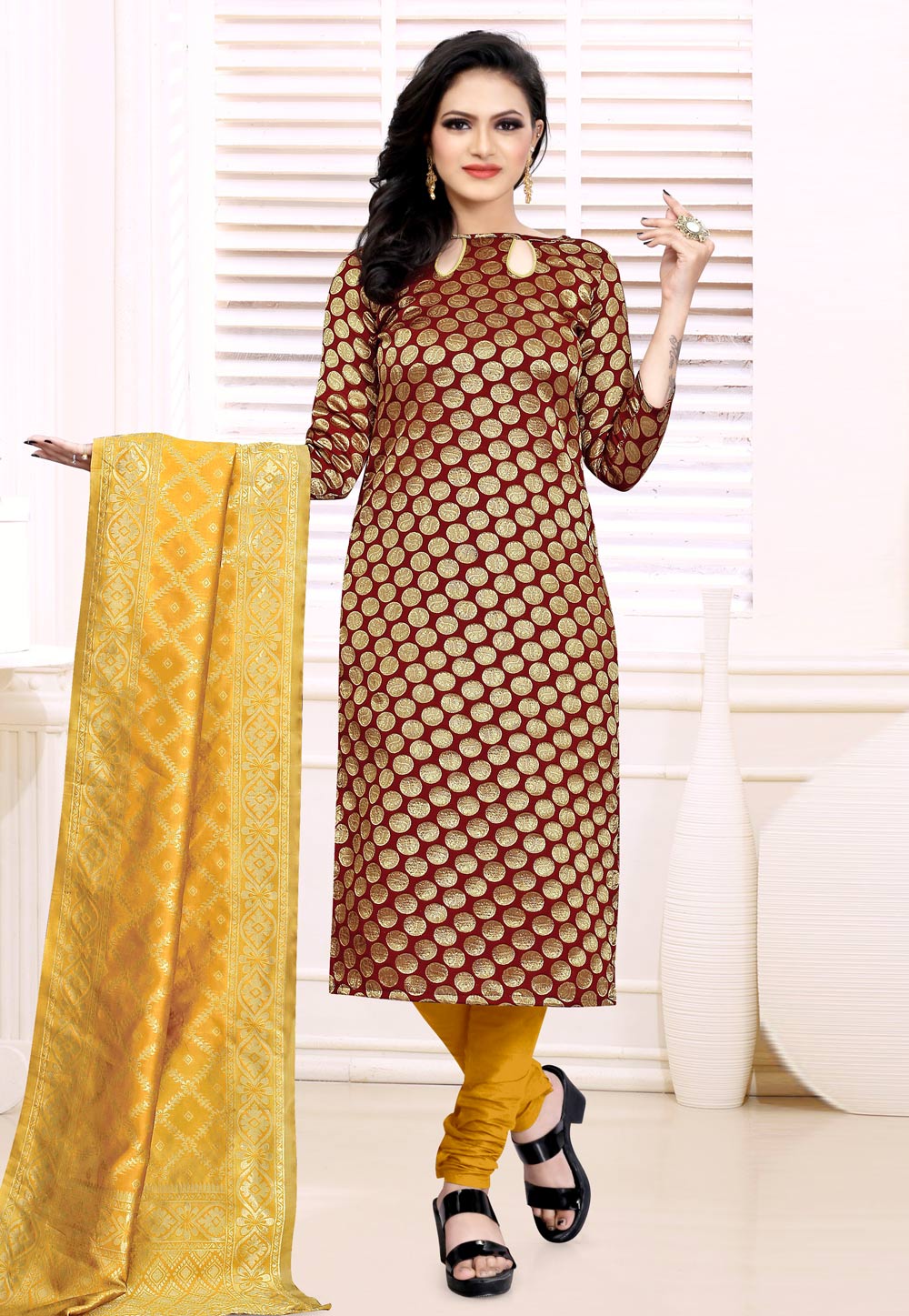 Shop Jaypore Women INDIGO BLUE Modal Full Length Churidar for Women Online  39597856