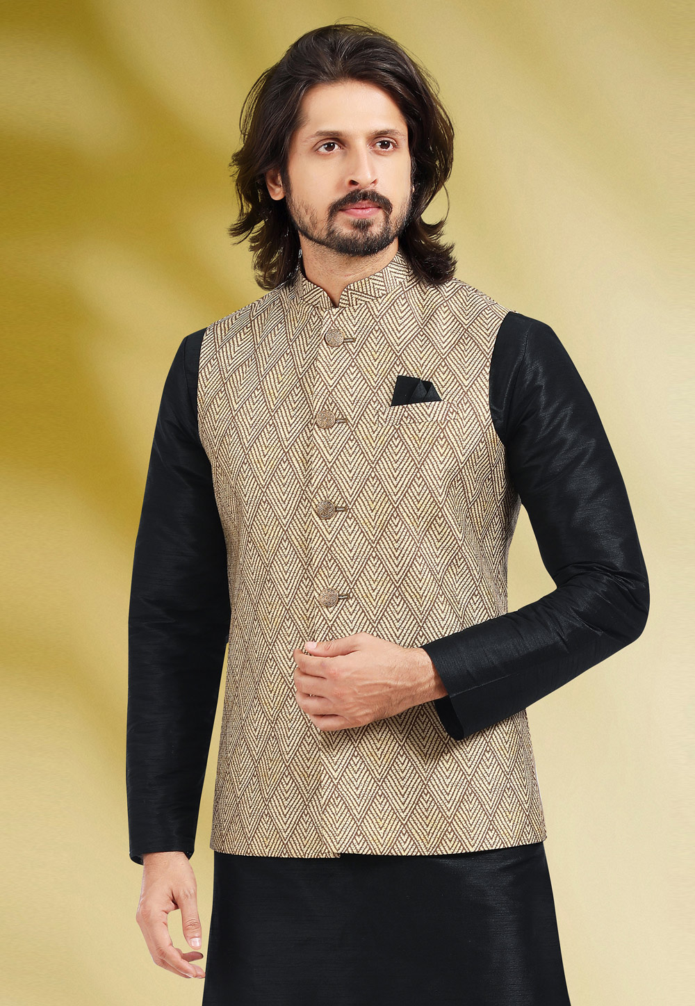 Banarasi waistcoat clearance