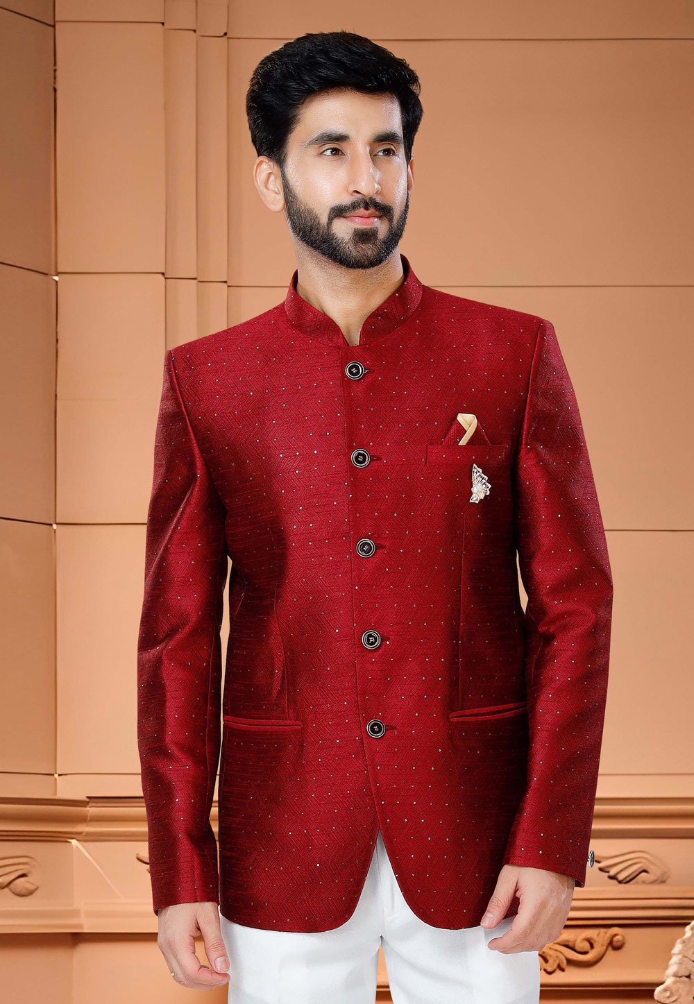 Update more than 214 maroon colour jodhpuri suit best