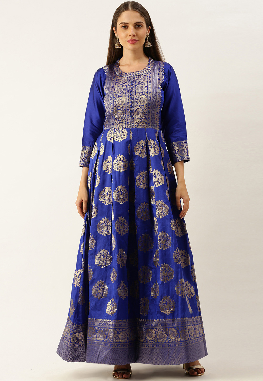 Blue Silk Gown 222882