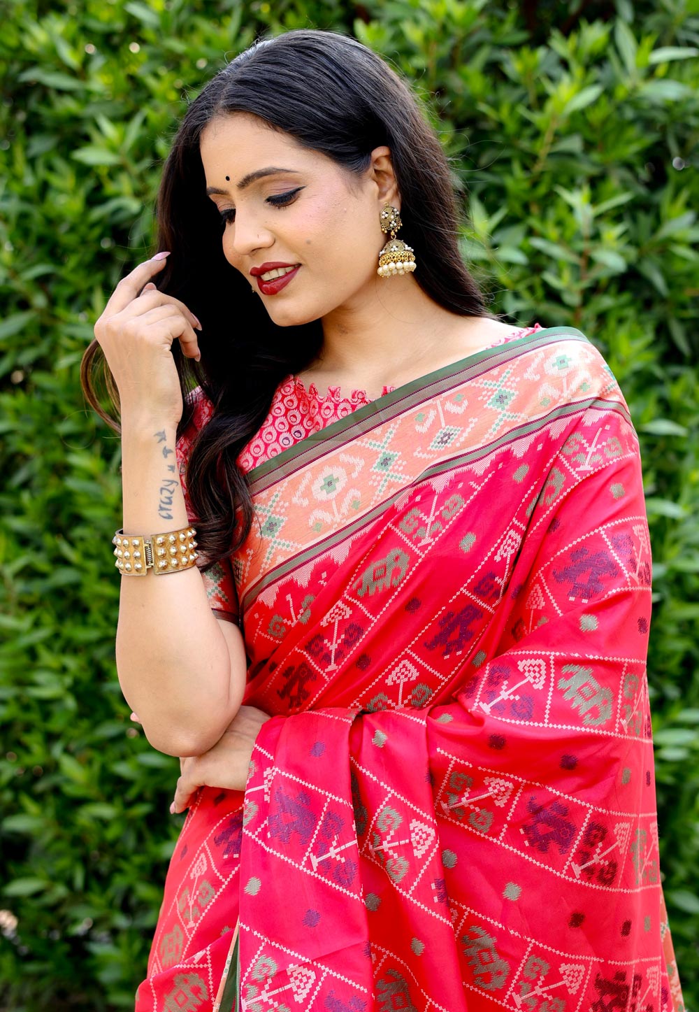 Buy SHREE RAJLAXMI SAREES Printed Kalamkari Art Silk Mustard Sarees Online  @ Best Price In India | Flipkart.com