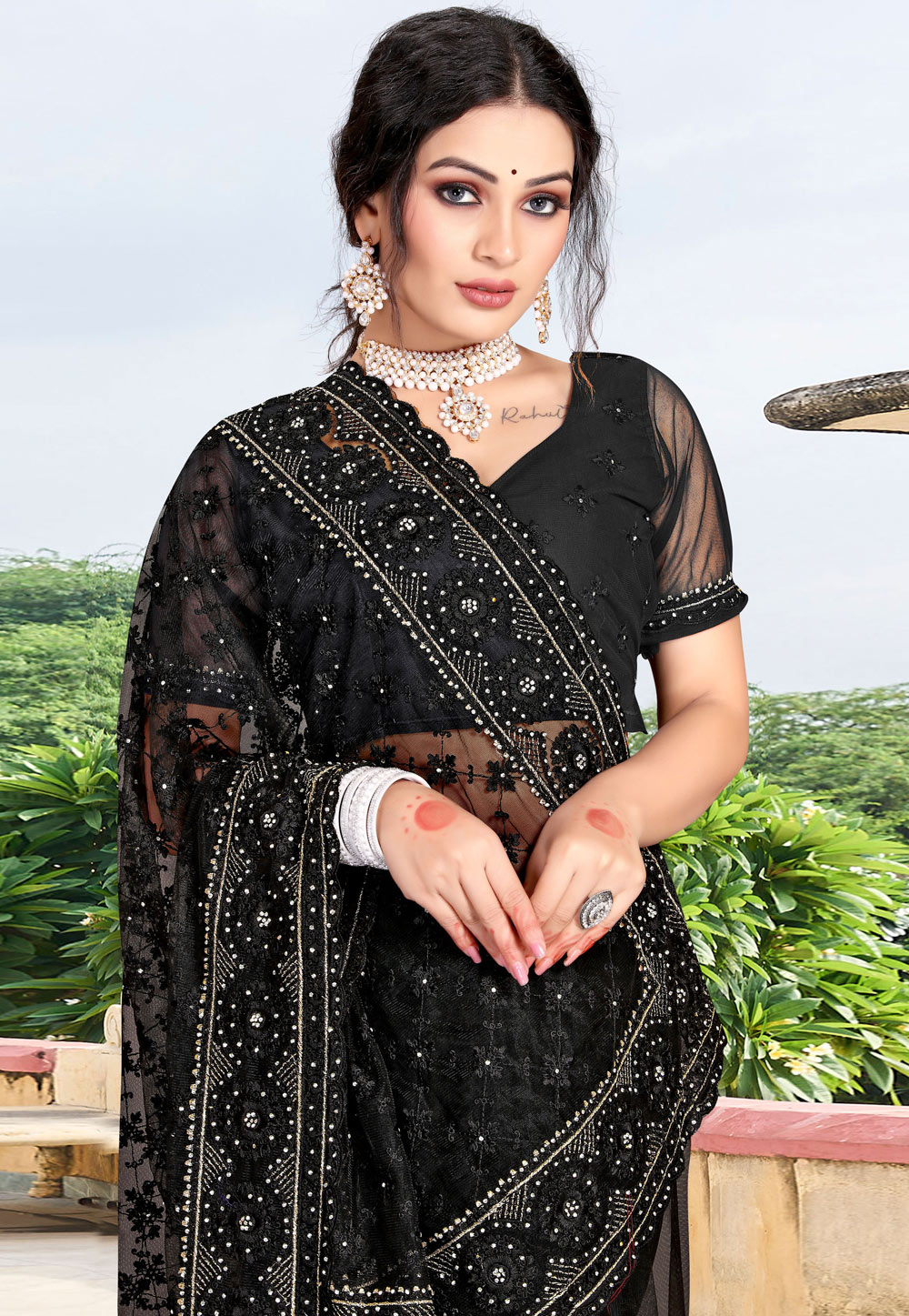 Buy Magenta Sarees for Women by Saree Mall Online | Ajio.com