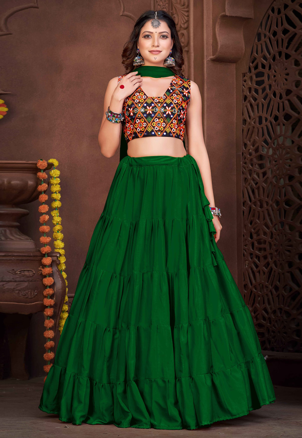 Ghagra choli outlet tops