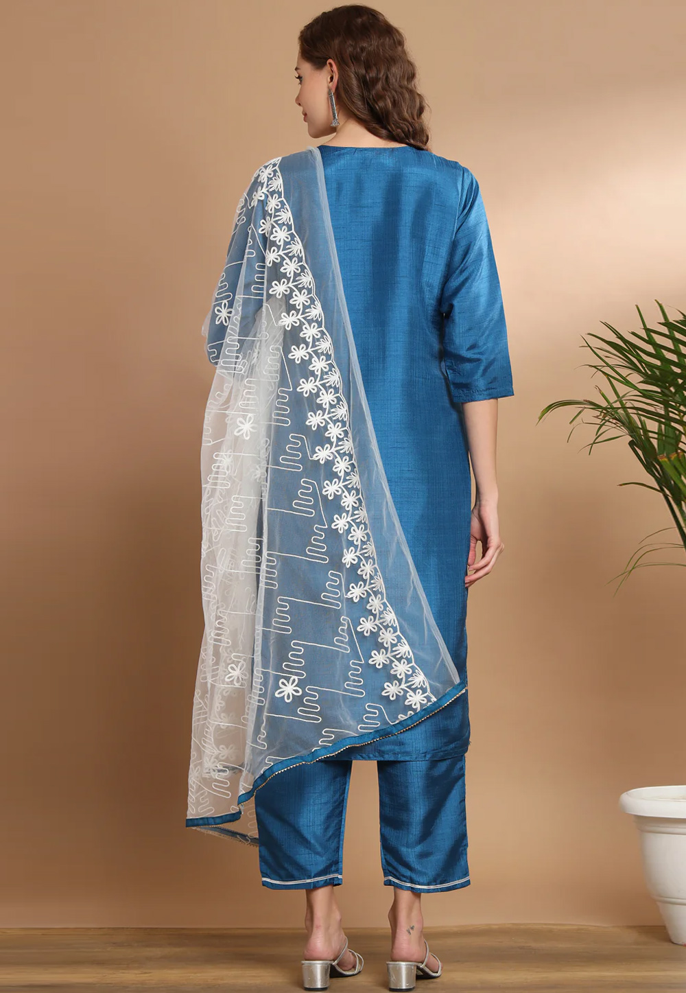 Cotton silk hot sale pakistani suits