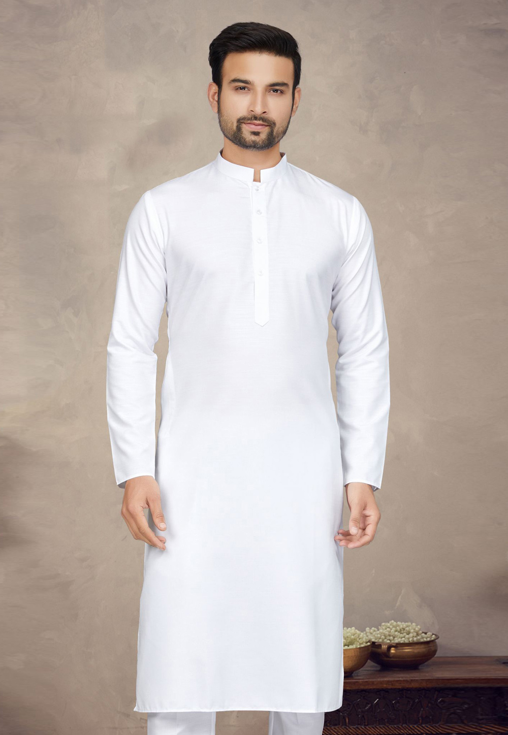 Safed kurta pajama sale