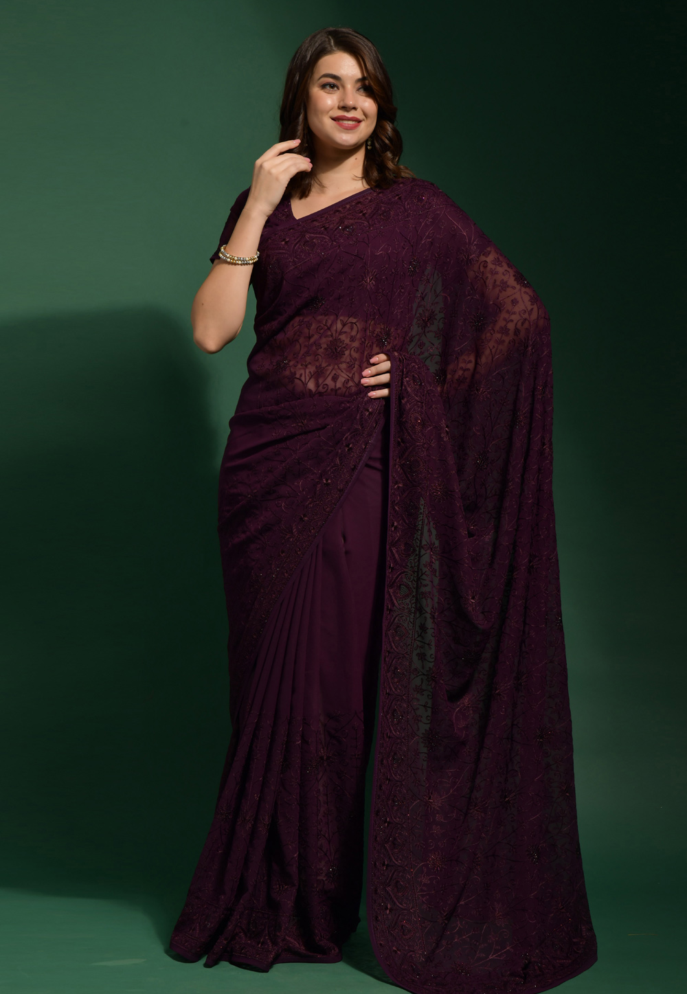 Make a Lasting Impression with Our Soft Kanjeevaram Silk Sarees – Sareeko