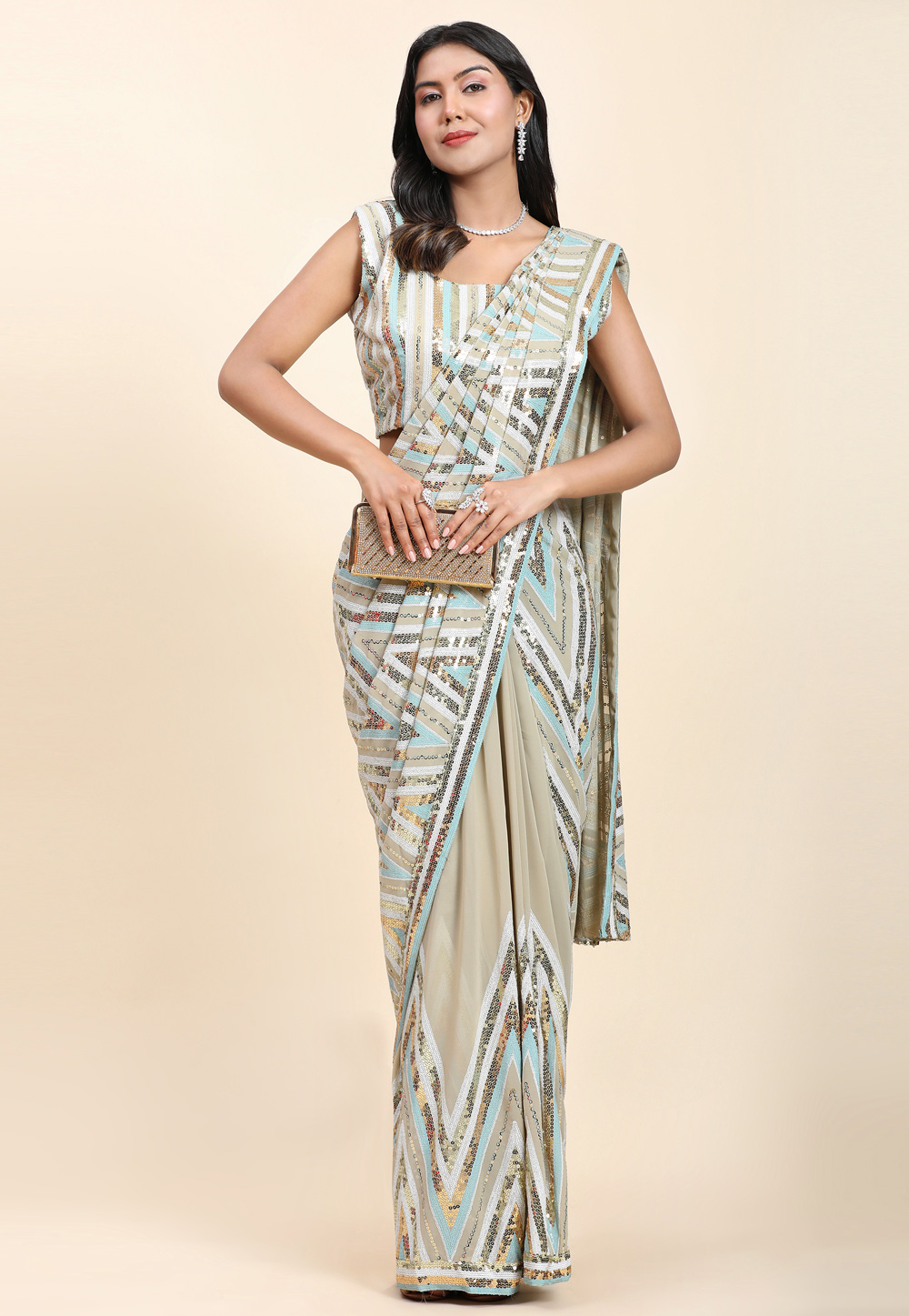 AAYUSHI VISCOSE GEORGETTE SAREE