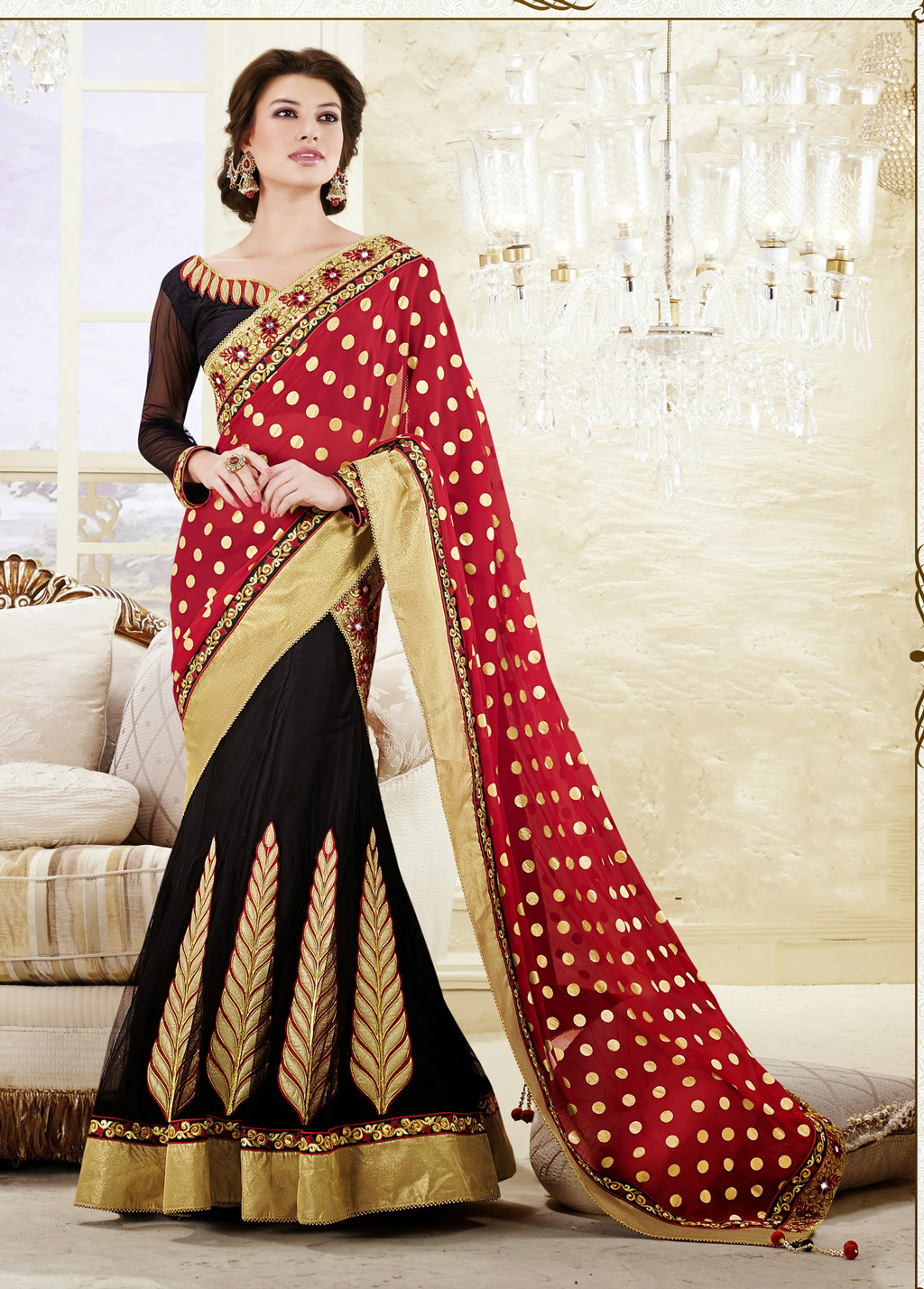 Black patola print silk lehenga choli | Lengha blouse designs, Party wear  indian dresses, Indian designer outfits