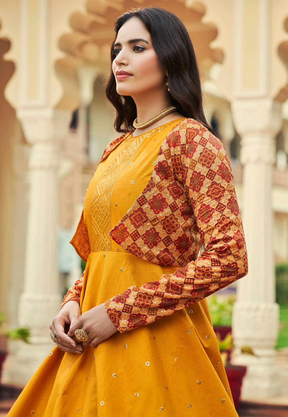 Nalini Dress With Jacket – Pristine Green - Zebein India | Linen Drama