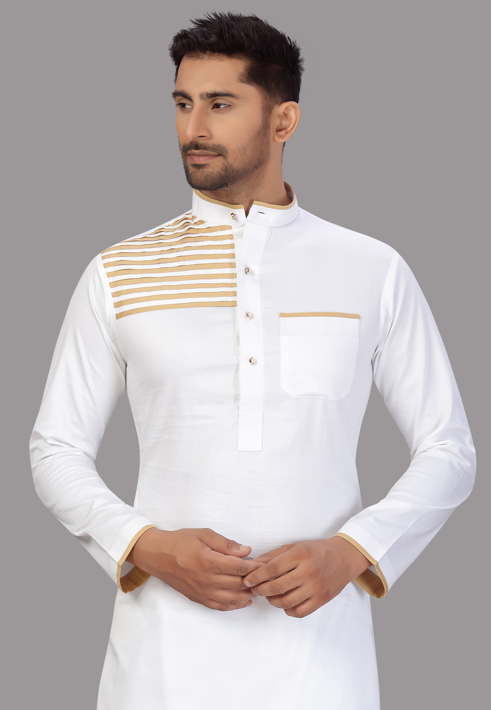 Pin by Samar Hanif on Shalwar Kameez white with coat | Men fashion casual  shirts, Dress suits for men, Pant design for men