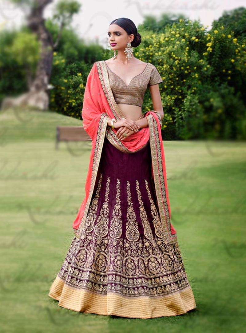 Buy Now Fancy Lehenga Choli Digital Floral Print Ghagra Choli For Girl –  Lady India