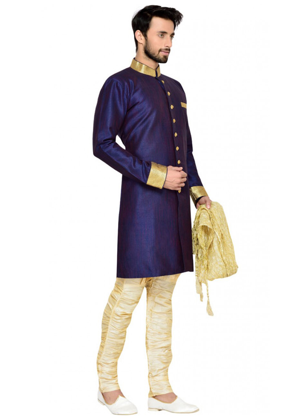 Designer Sherwani for Groom | Black sherwani for Dulha Online in Pakistan