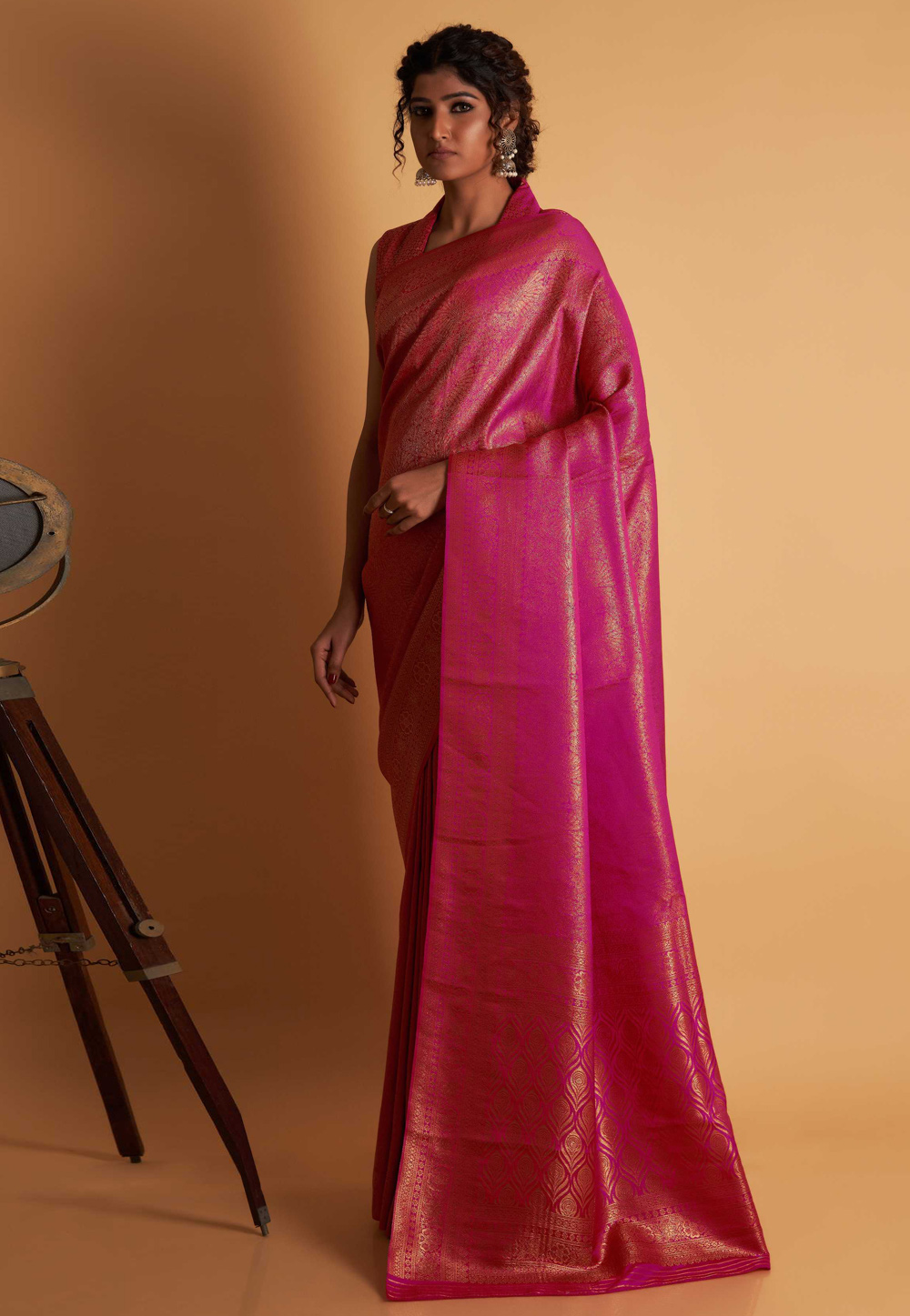 Magenta Kanjivaram Silk Saree 267981