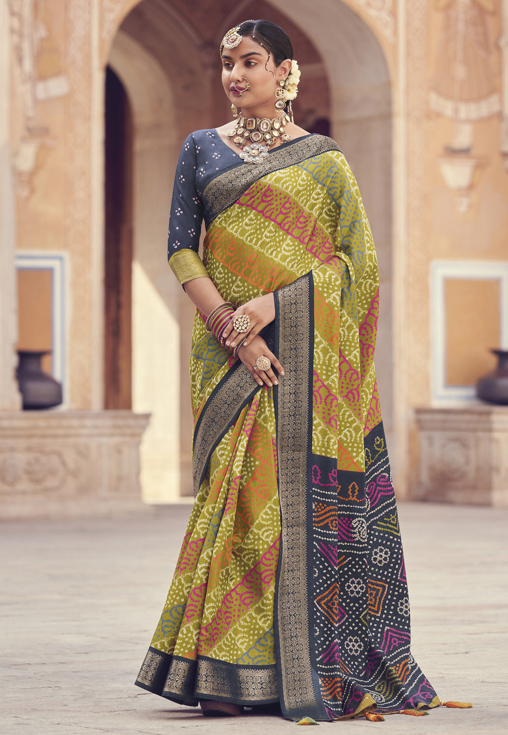 Light Green Patola Silk Patola Saree 265518