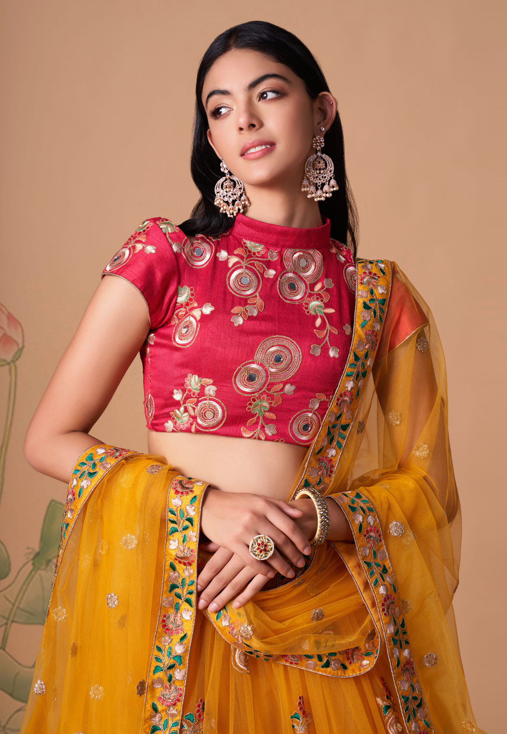 From runways to celebrity wardrobes, yellow lehengas are having a major  moment this season | Vogue India