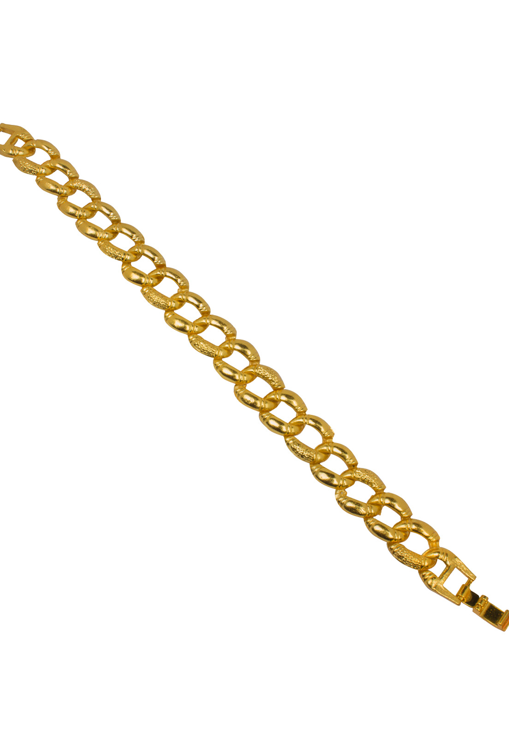 Golden Alloy Men Gold Plated Bracelet 175617