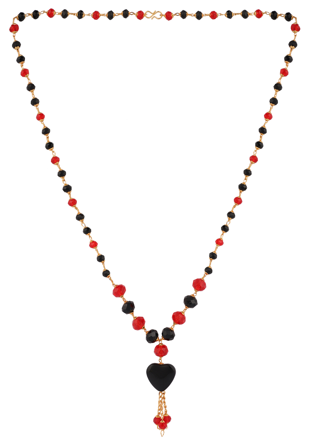 Red Alloy Necklace 224516