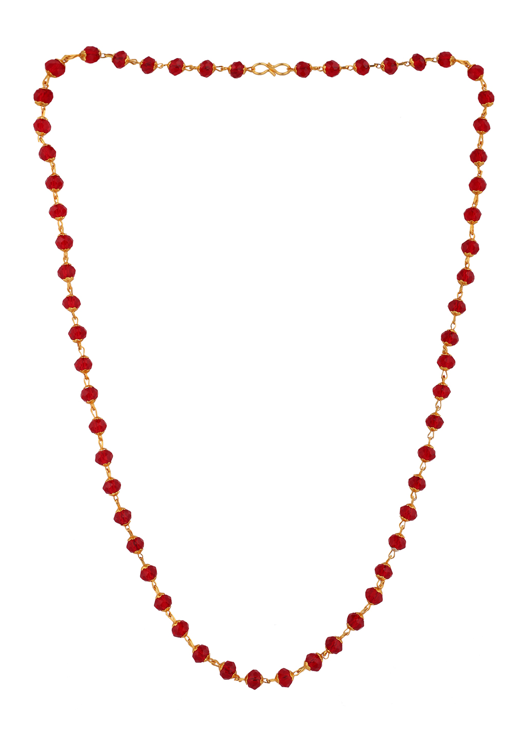Red Alloy Necklace 224520