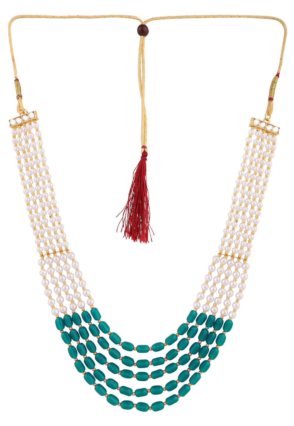 Green Alloy Necklace 224530
