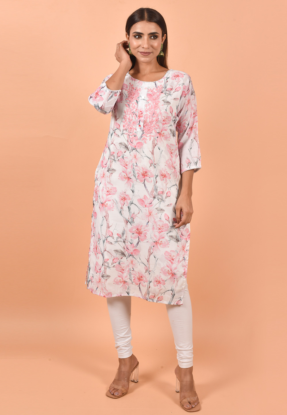 White Cotton Tunic 252317