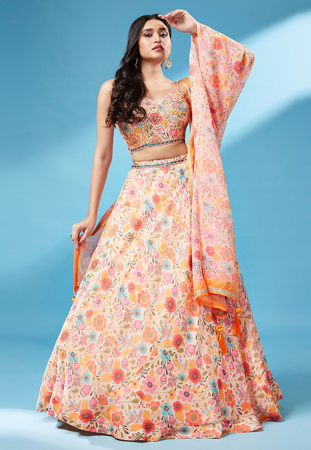 Floral Lehenga