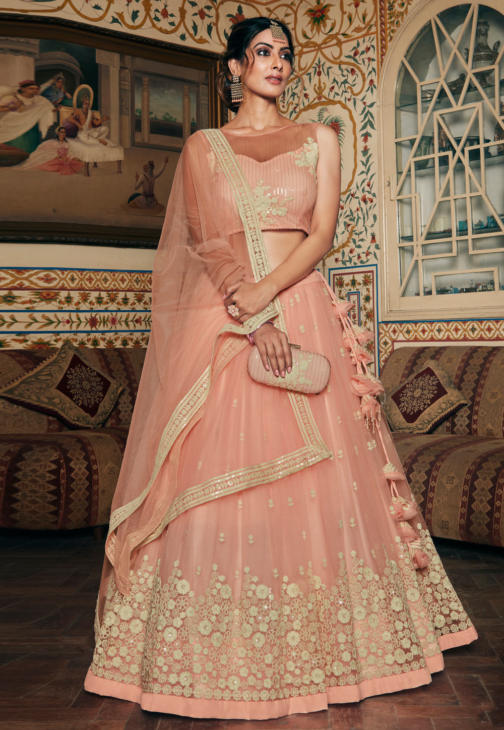 Bridesmaid Lehenga Choli - Buy Designer Bridesmaid Lehenga Designs at Indya  Luxe