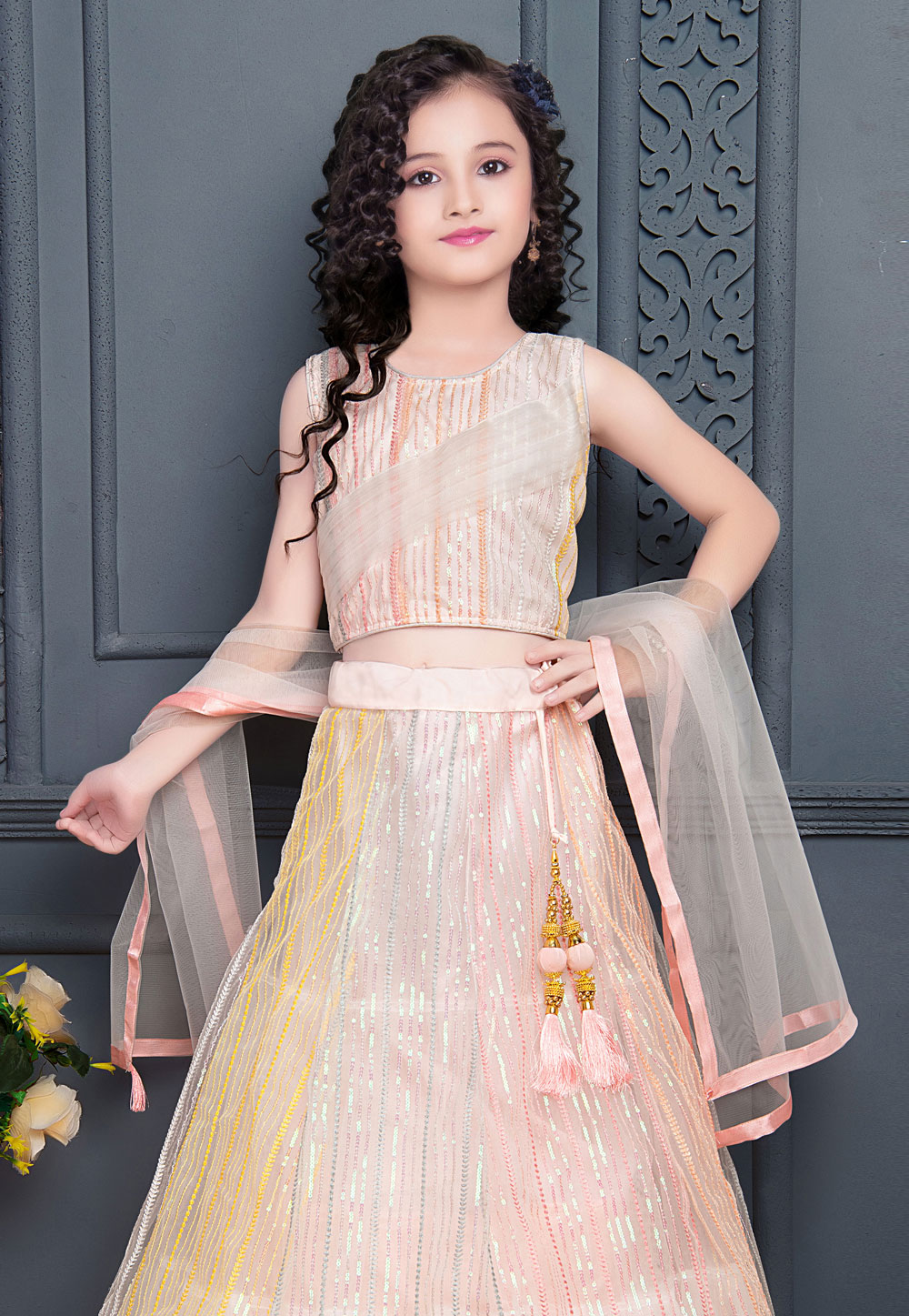 Party Wear Semi Stitched New Design Ka Lehenga Latest Women, 2.25 at Rs 900  in Surat