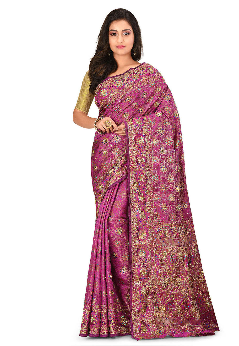 Pink Kanjivaram Festival Wear Saree 202995