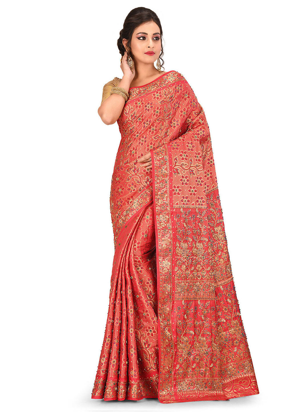 Red Kanjivaram Festival Wear Saree 203004