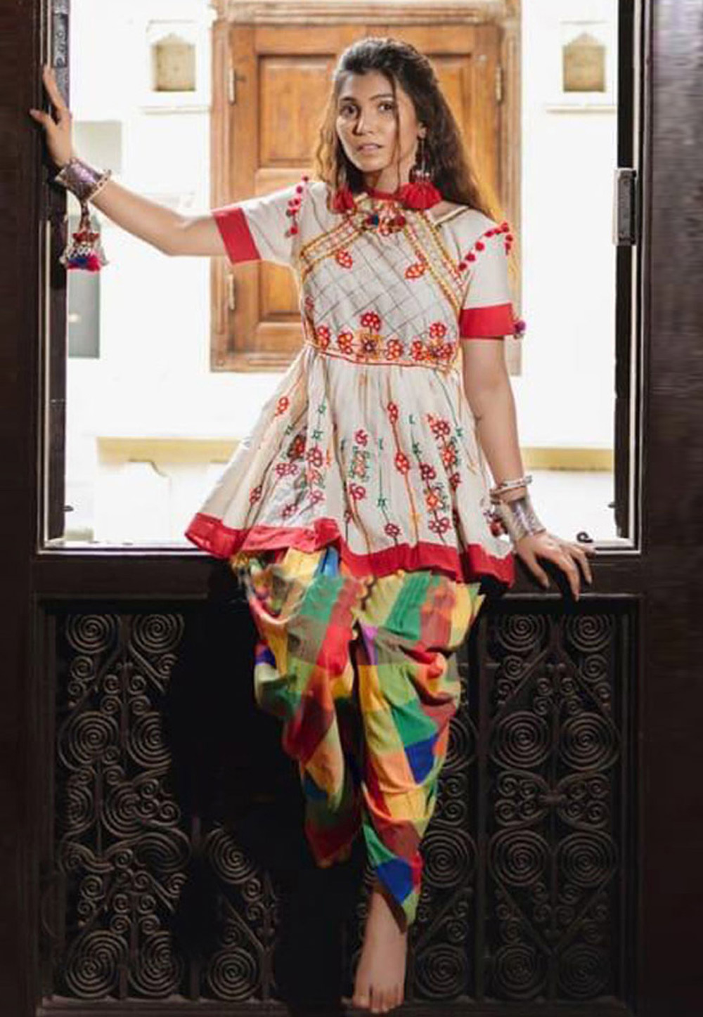 Navratri special dhoti dress 😍🙆 - Diyara's collection | Facebook