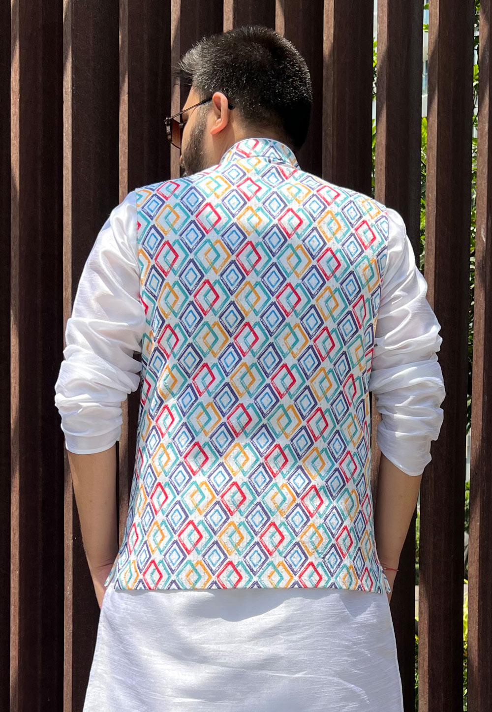 Buy TAHVO Men's Nehru Jacket/Waistcoat/Modi Jacket Cotton Fabric/men  printed Nehru Jacket at Amazon.in