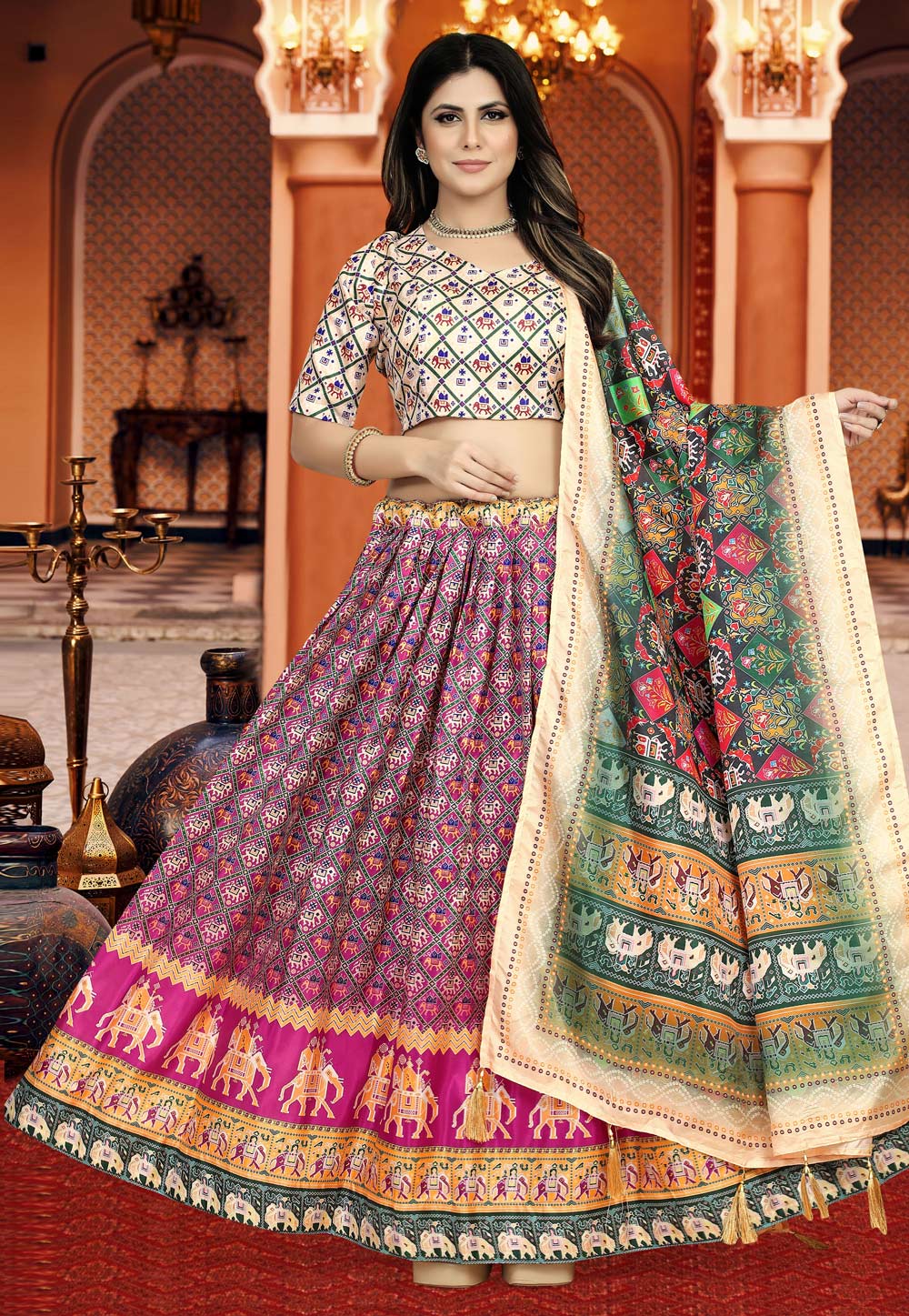Rajasthani Navratri Chaniya Choli Online – Buy Rajasthani Navratri Chaniya  Choli at IndianClothStore.com