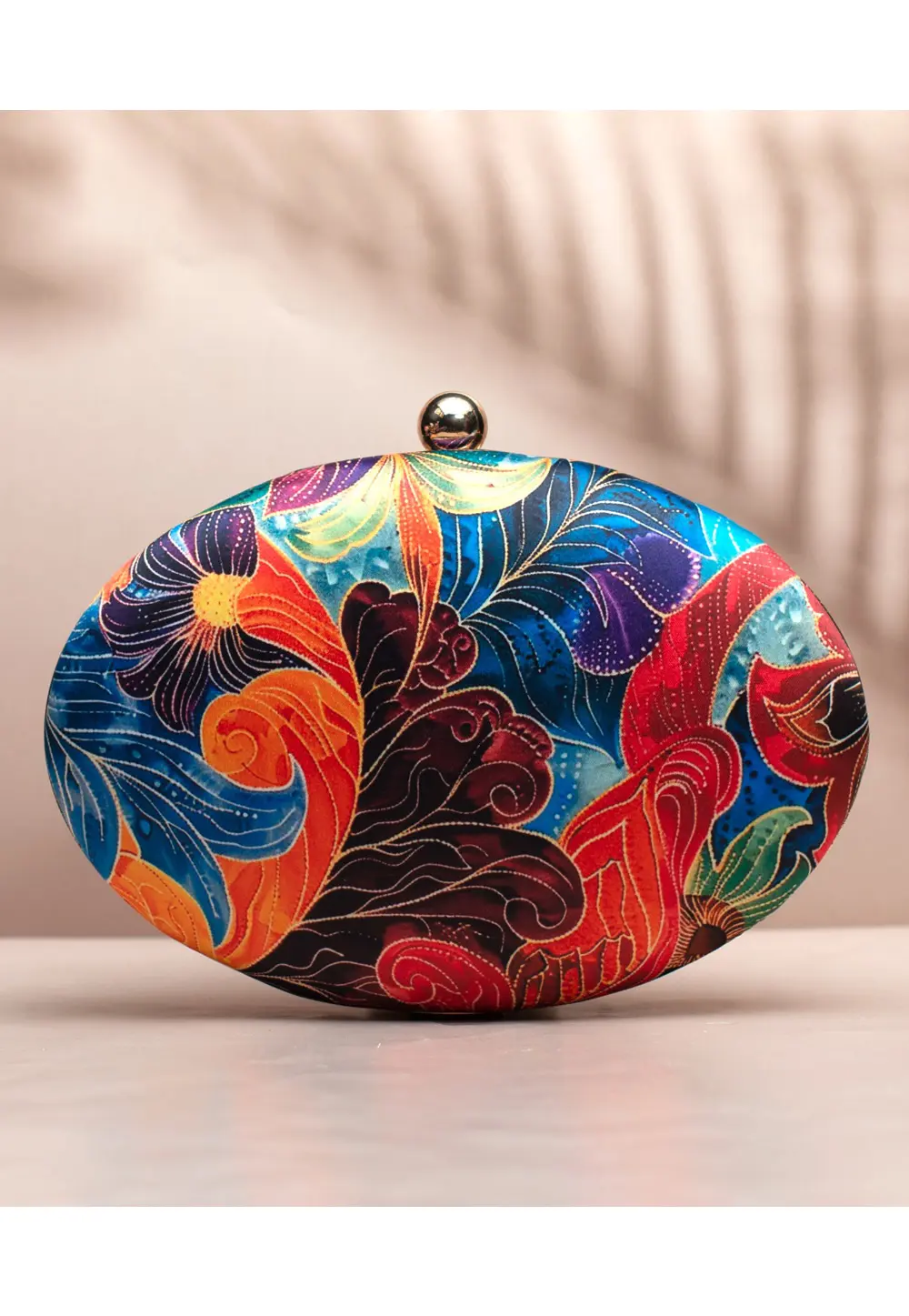 Multicolor Art Silk Clutch 297352