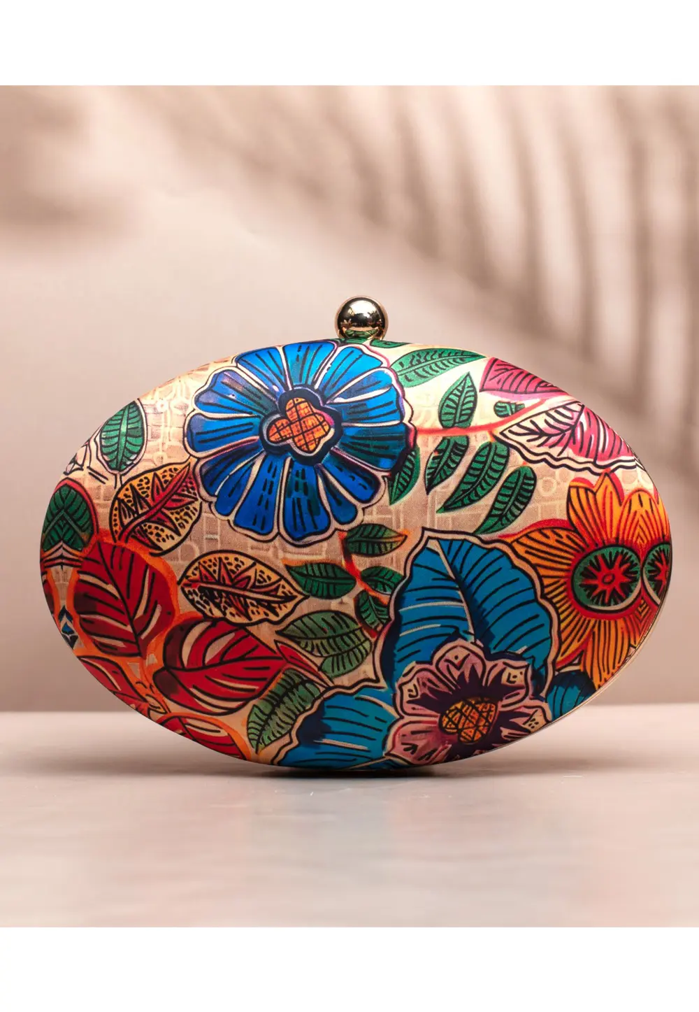 Multicolor Art Silk Clutch 297368