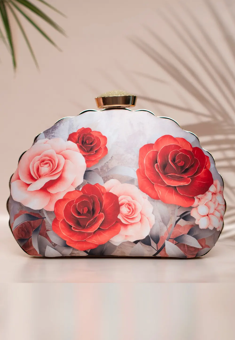 Multicolor Art Silk Clutch 298025