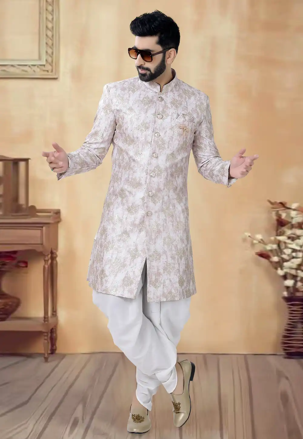 Bold Dhoti Sherwani Explore Latest Sherwani For Men