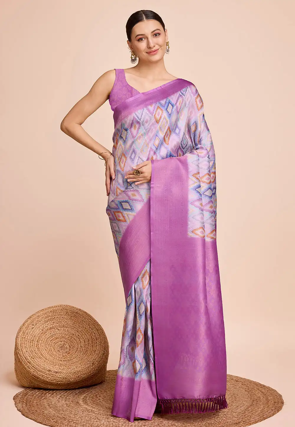 Purple Kanjivaram Silk Saree 289674