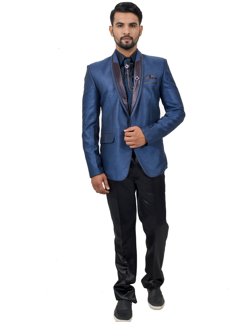 Blue Italian Tuxedos Suit 114004
