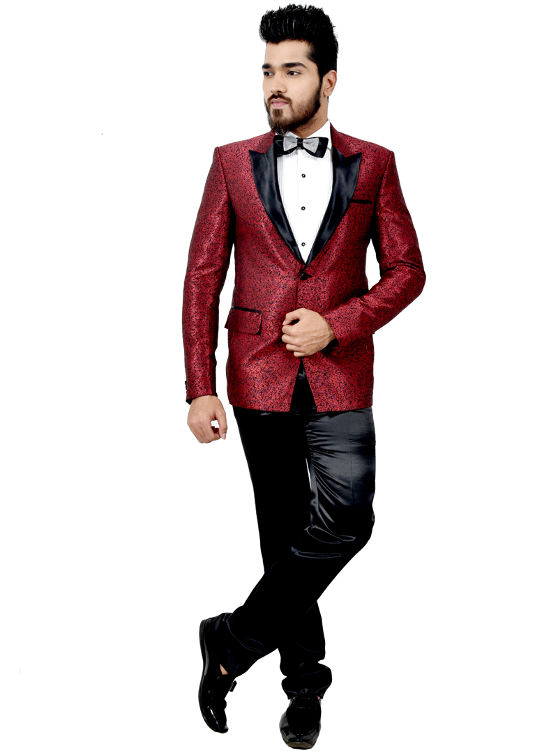 Red Italian Tuxedos Suit 114009